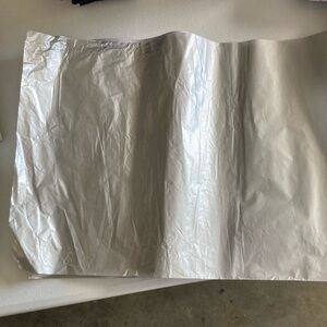 3/$5 silver tissue paper